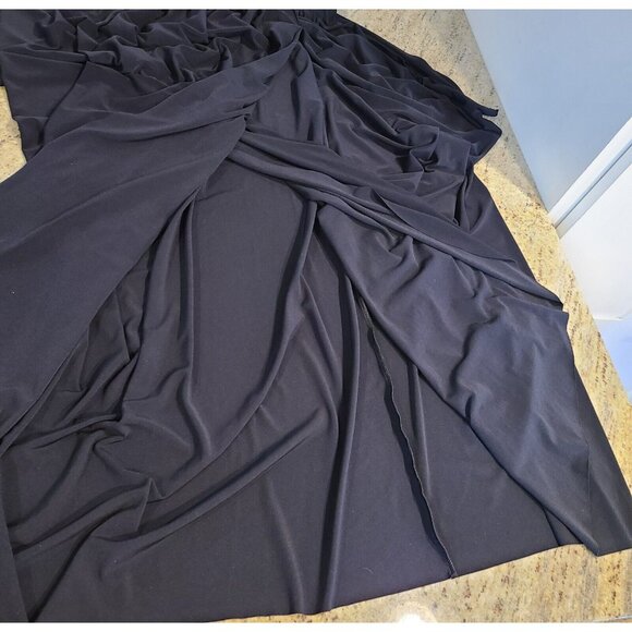Magicsuit Plus Size 3X  BLACK Draped Swim Cover up Dress - Picture 8 of 11